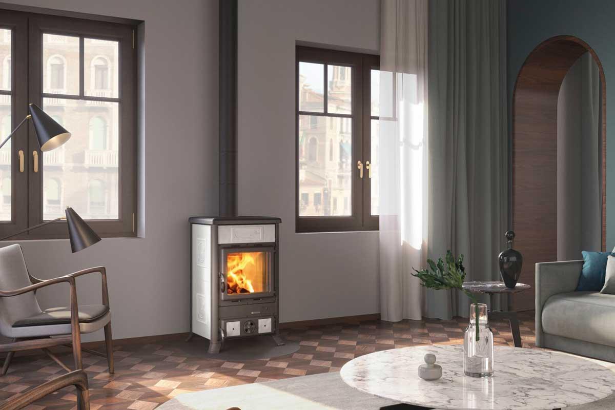 Kaminofen Rossella Majolica von La Nordica